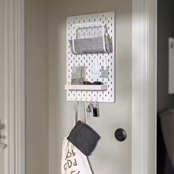 SKÅDIS Крючок - белый - фото 4