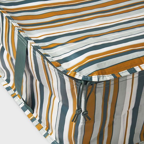 Сумка для хранения, разноцветный полоска, 69x51x19 см IKEA SÄCKKÄRRA 805.918.62 - фото 2