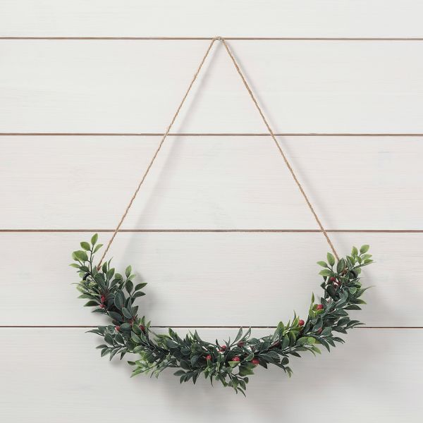 Искусственный венок, для/дома/улицы, зеленый, 33 см IKEA ВИНТЕРФЕСТ 804.368.28 - фото 2