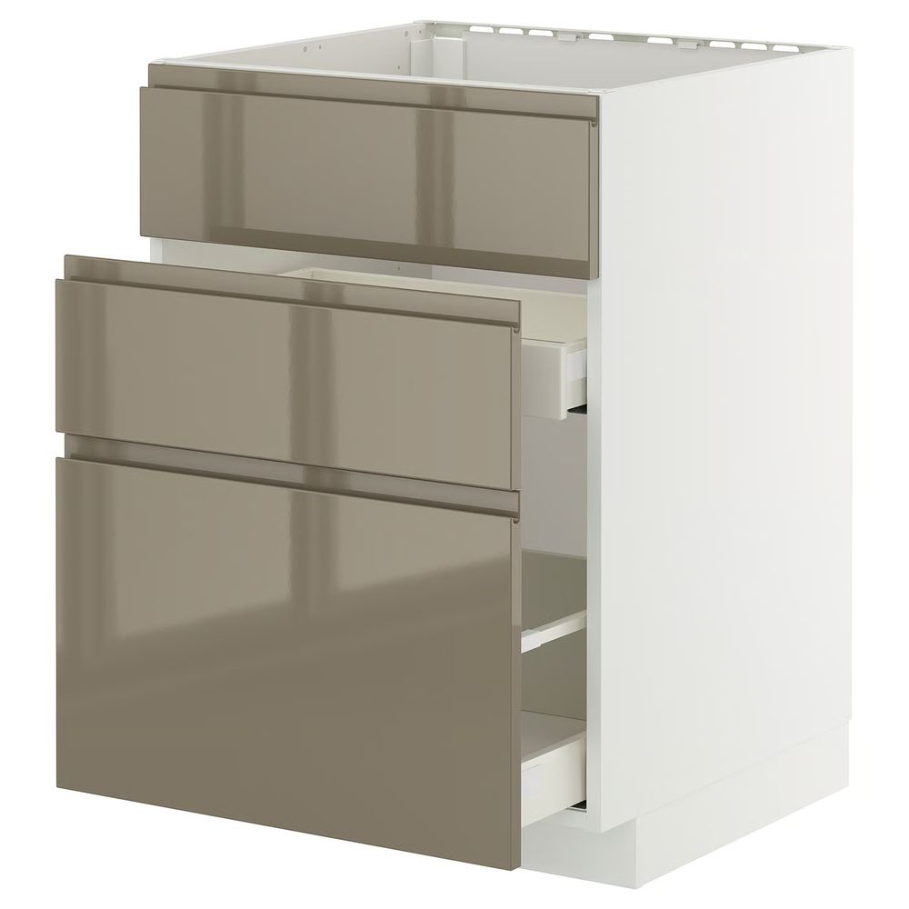 METOD / MAXIMERA Шкаф под мойку+3фасада/2ящика - фото 1