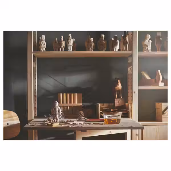 IVAR Складной стол - сосна 80x30-91 см - фото 2