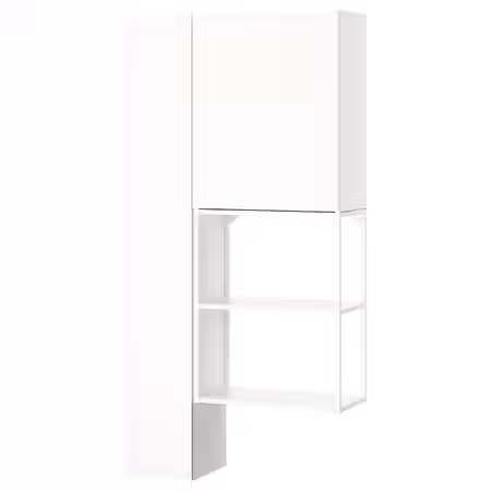 ENHET Комбинация д/хранения - белый 90x32x180 см