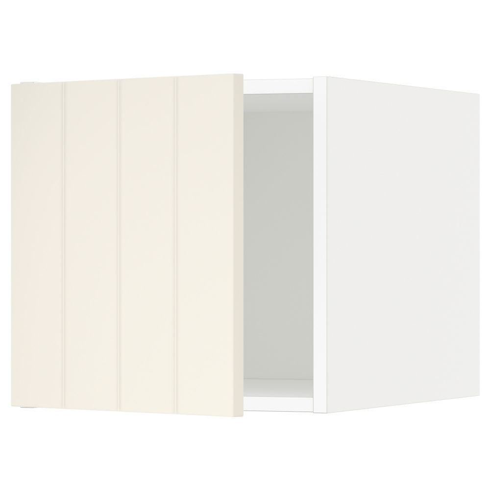 Верхний шкаф МЕТОД, белый, Хитарп белый с оттенком (40x40 см) - схема-чертеж с размерами