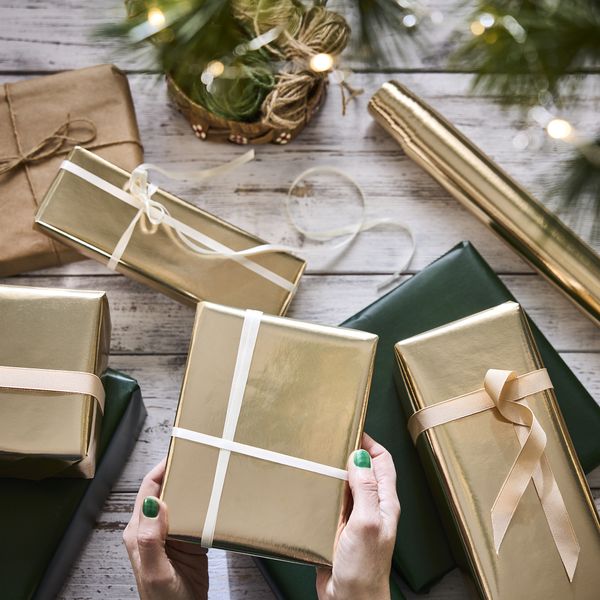 Рулон оберточной бумаги, золотой, 3x0.7 м IKEA VINTERFINT 905.772.95 - схема-чертеж с размерами