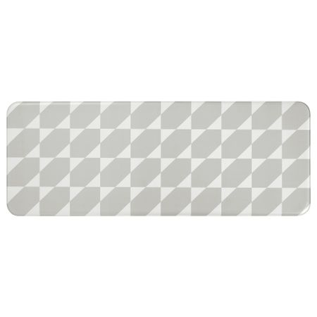 Кухонная коврик, серый-белый, 45x120 см IKEA GÅNGPASSAGE 705.730.81