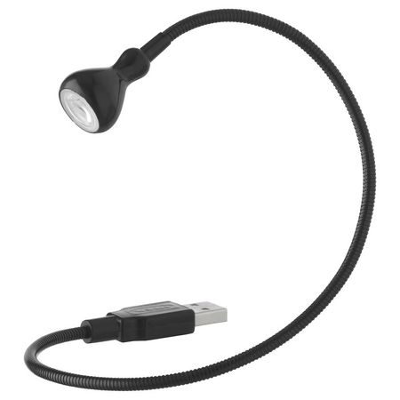 JANSJÖ Светодиодная USB лампа - чёрный 38 см