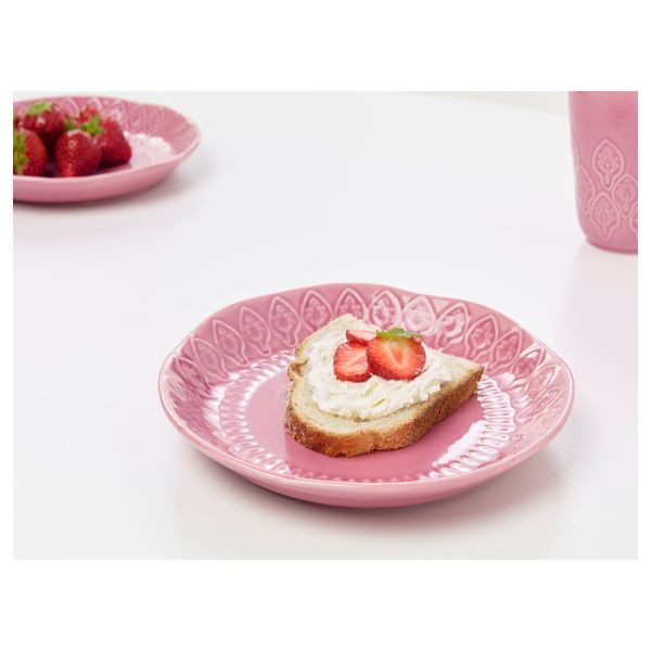 Тарелка десертная СОММАР 2017, розовый (20 см) - фото 2