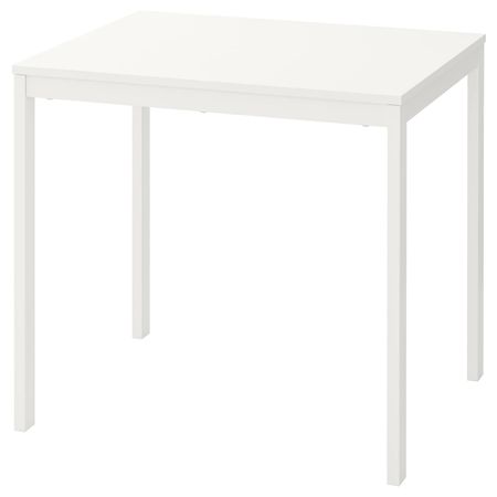 Раздвижной стол, белый 80/120x70 см IKEA VANGSTA ВАНГСТА 603.751.28
