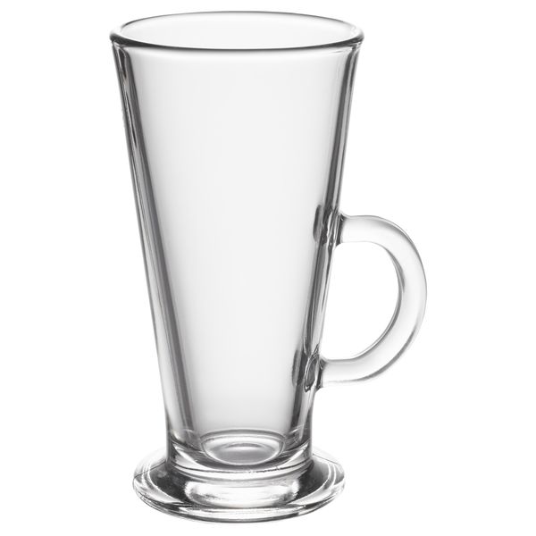 Стакан ФОРЛОТА, прозрачное стекло (24 сл) - схема-чертеж с размерами