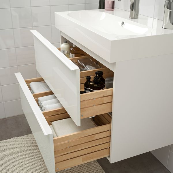 IKEA в интерьере ванной