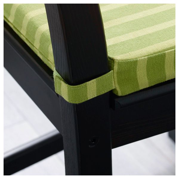 Подушка на стул МАЙВОР, зеленый (41.5/35x41x4 см) - схема-чертеж с размерами