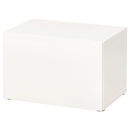 Стеллаж с дверью, белый/Лаппвикен белый 60x42x38 см IKEA BESTÅ БЕСТО 092.443.72