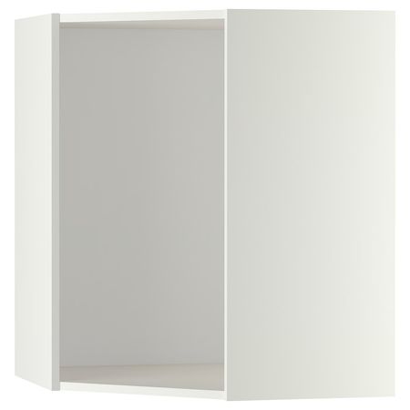 METOD Шкаф навесной угловой - белый 68x37x80 см