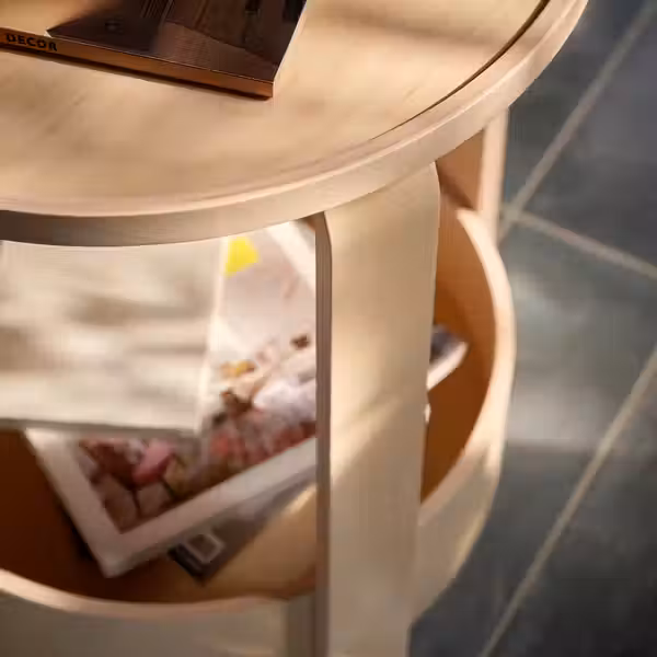 BORGEBY Придиванный столик - березовый шпон 46 см - фото 5