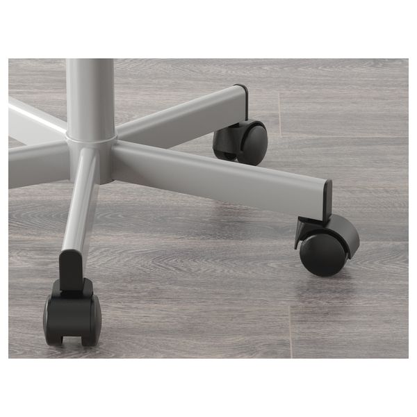 Детский стул для письменного стола ЮЛЕС, белый, серебристый - фото 8