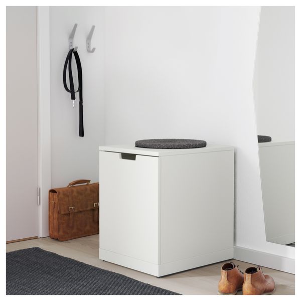 Комод НОРДЛИ, белый (40x54 см) - фото 2