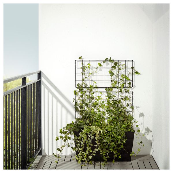 Шпалера БАРСЭ, квадраты, черный (36x75 см) - фото 2