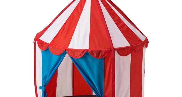 CIRKUSTÄLT Палатка - красный синий/белый