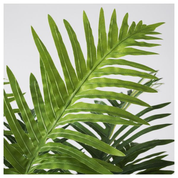 Искусственное растение в горшке ФЕЙКА, Саговая пальма (17 см) - схема-чертеж с размерами