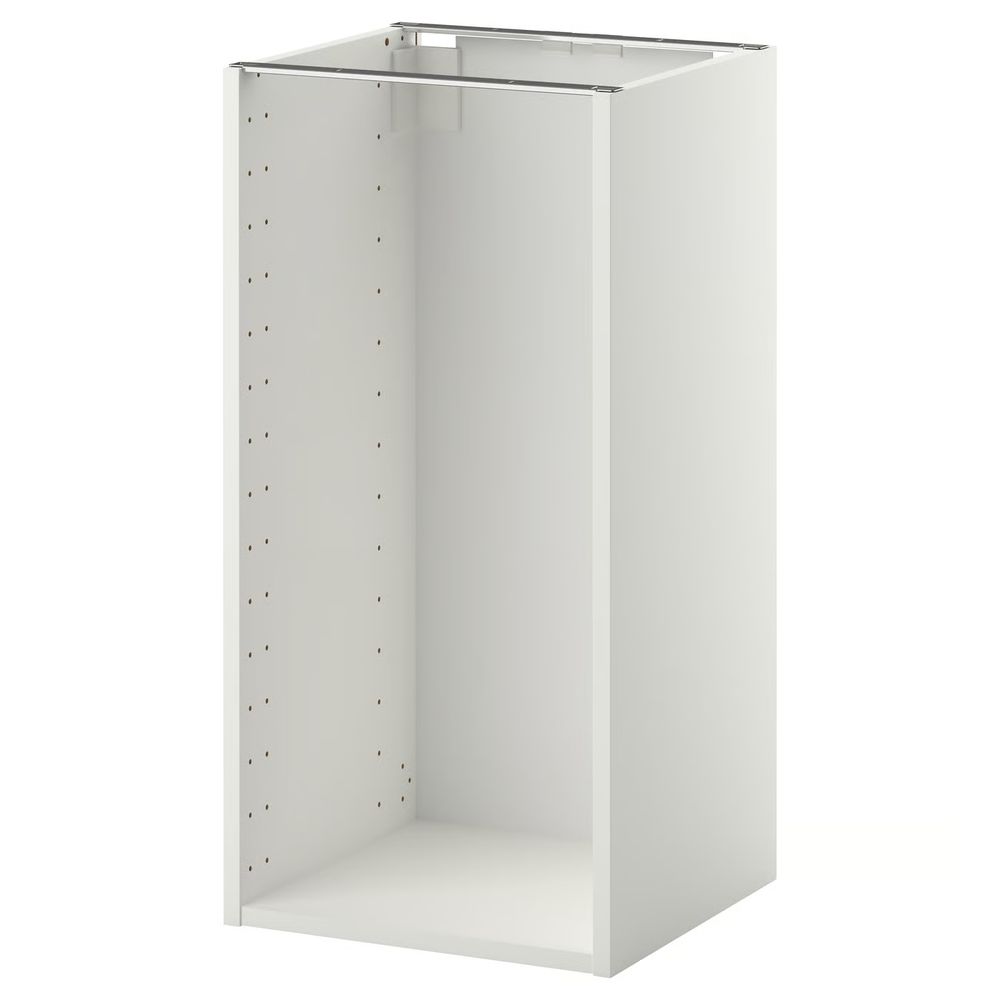 METOD Напольный шкаф - белый 40x37x80 см - схема-чертеж с размерами