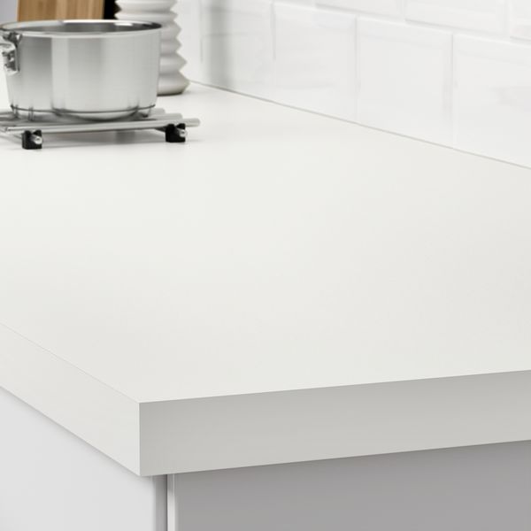Столешница под заказ, 45.1-63.5x7.7 см, белый, ламинат IKEA DEJE 103.455.58 - фото 5