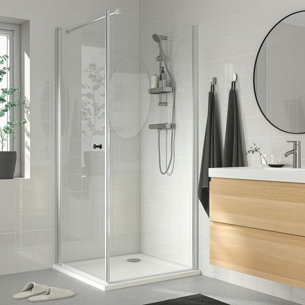 VALLAMOSSE Душевая штанга с ручным душем - хромированный - фото 6