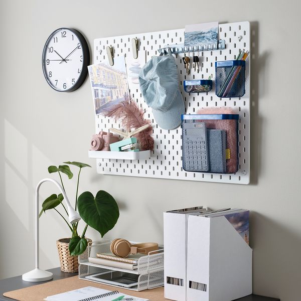 Корзина для хранения, 3 шт., темно-синий IKEA SKÅDIS СКОДИС 505.541.73 - фото 3