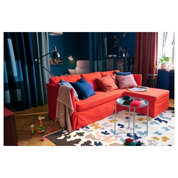 Ковер безворсовый, ручная работа/разноцветный 133x195 см IKEA VIDEBÄK ВИДЕБЭК 903.908.63 - фото 5