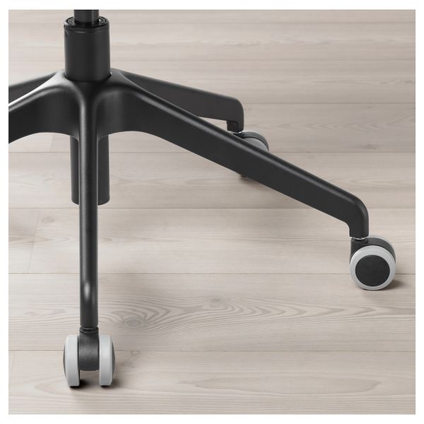 Рабочий стул, Гуннаред темно-серый IKEA JÄRVFJÄLLET ЭРВФЬЕЛЛЕТ 403.635.98 - фото 6