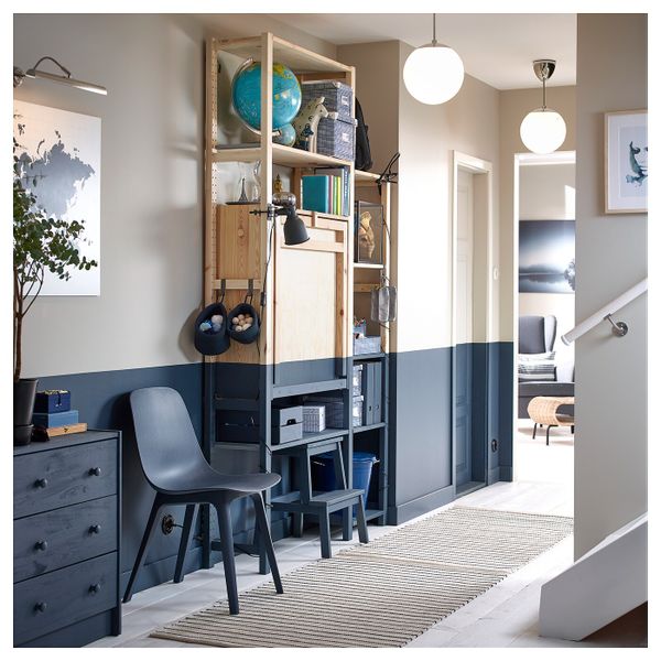 2 секции для хранения + складной столик 134x30-104x226 см IKEA IVAR ИВАР 492.485.56 - фото 7