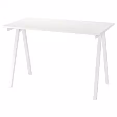 TROTTEN Письменный стол - белый 120x70 см
