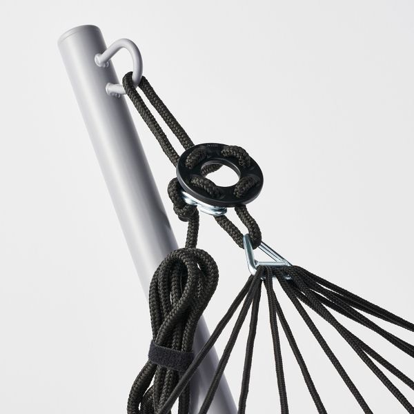 Опора для гамака, для использования на улице, серый IKEA GÅRÖ ГОРЭ 803.757.59 - схема-чертеж с размерами