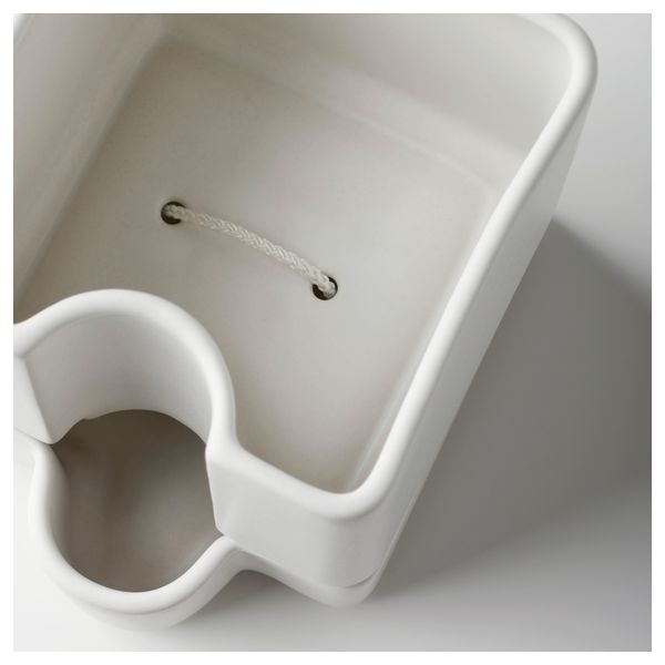 Горшок с самополивом СОТЦИТРОН, белый д/дома/улицы, белый (10.5 см) - фото 5