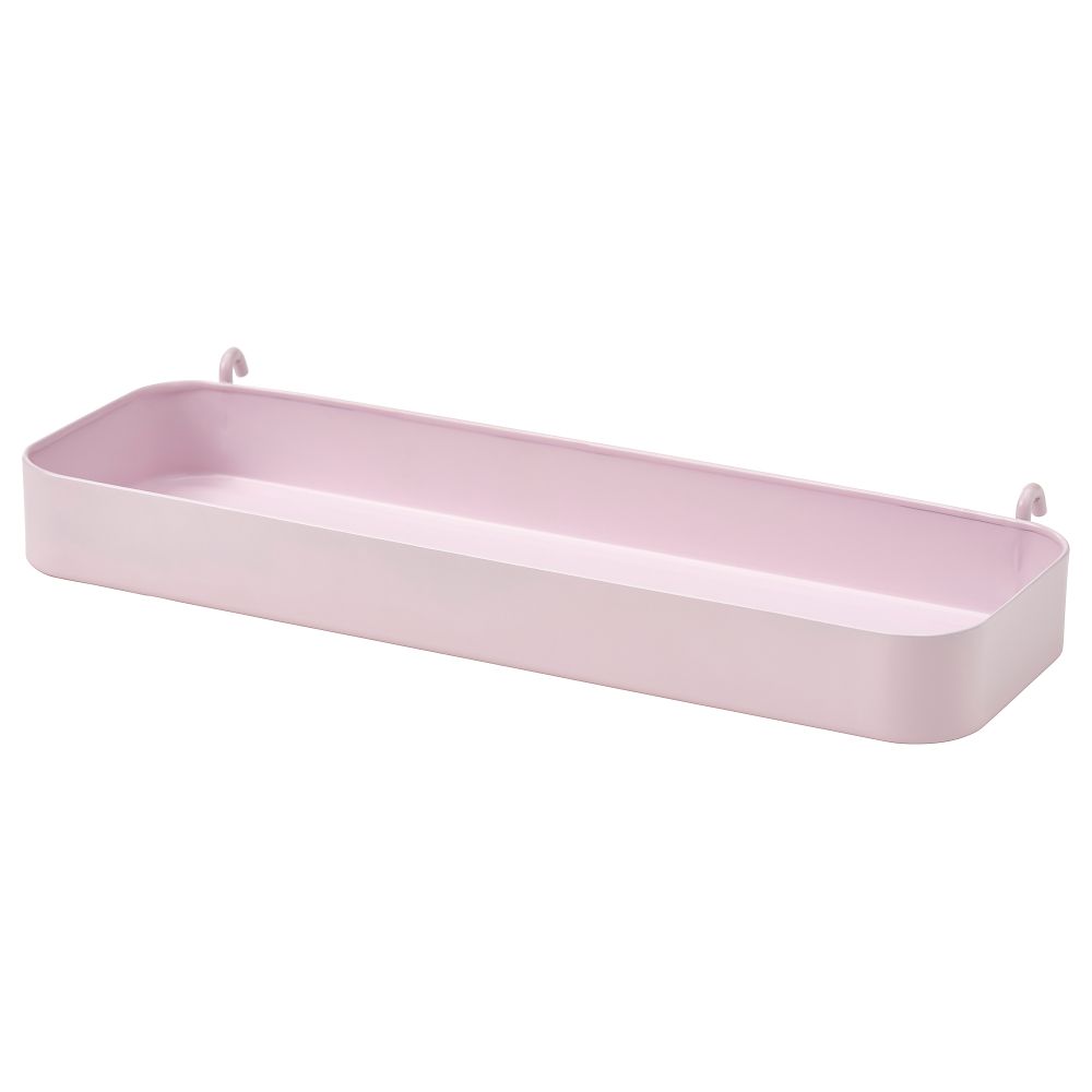 Полка, розовый IKEA SKÅDIS СКОДИС 306.060.31 - схема-чертеж с размерами