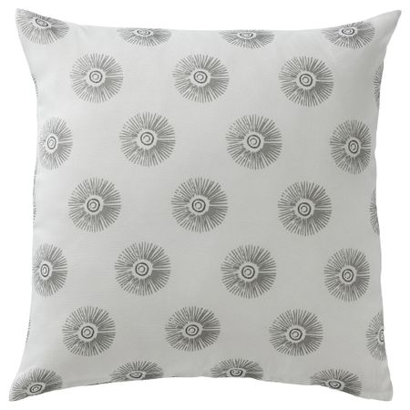 Чехол на подушку, 50x50 см, серый IKEA HÖSTGULLRIS 605.077.51