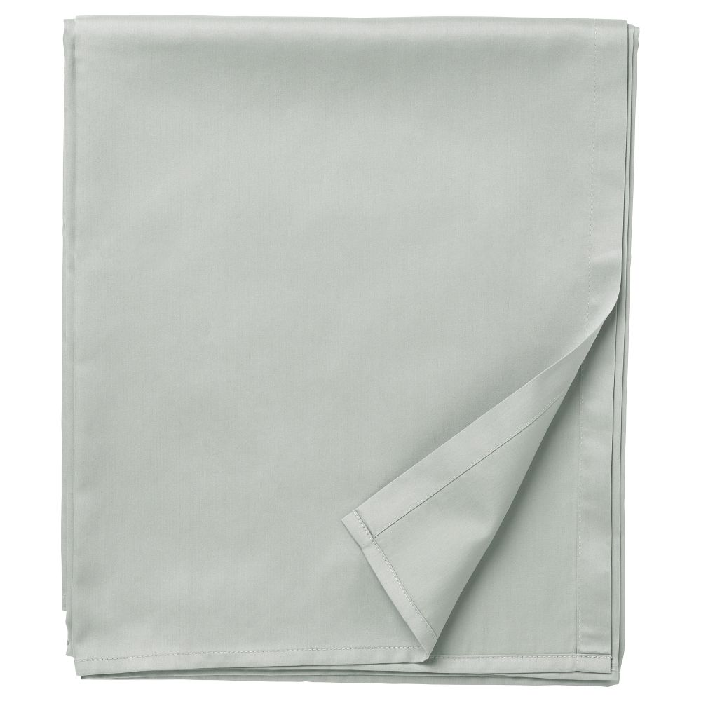 Простыня НАТТЭСМИН, светло-серый (150x260 см) - фото 1