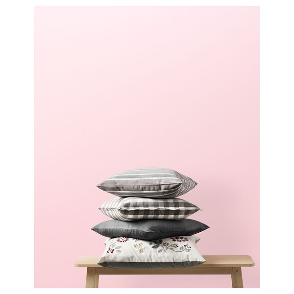 Чехол на подушку ВИГДИС, темно-серый (50x50 см) - схема-чертеж с размерами