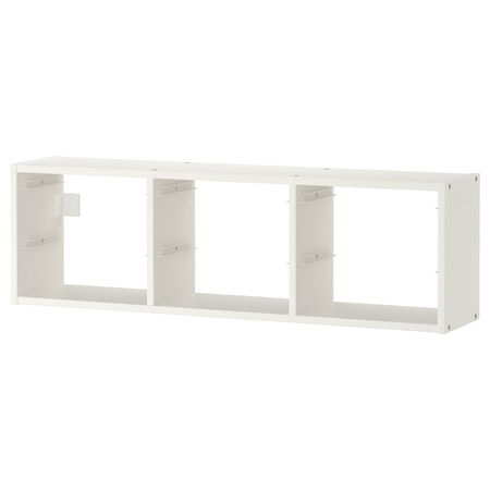Настенный модуль для хранения, белый 99x30 см IKEA TROFAST ТРУФАСТ 103.658.91