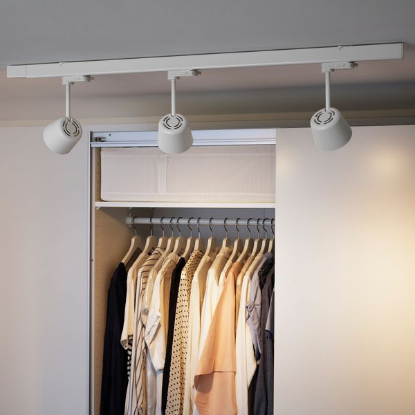 Софит светодиодный, белый 9.5 см IKEA СКЕНИНГЕ 303.622.93 - схема-чертеж с размерами