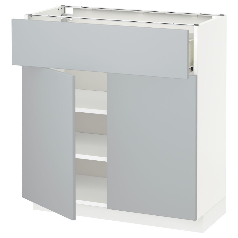 IKEA, вид спереди - схема-чертеж с размерами