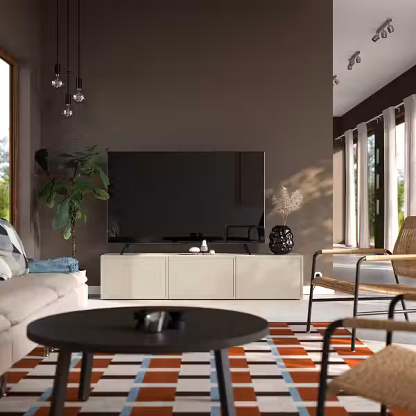 BESTÅ Тумба под ТВ, с дверцами - фото 2