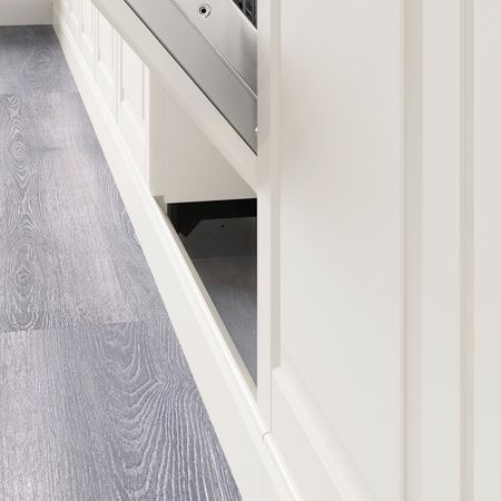 Декоративный цоколь для посудомоечной машины, белый с оттенком 66x8 см IKEA FÖRBÄTTRA ФОРБЭТТРА 703.671.37