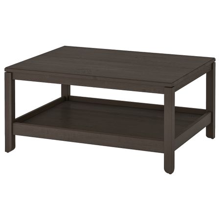 Журнальный стол, темно-коричневый 100x75 см IKEA ХАВСТА 604.042.63