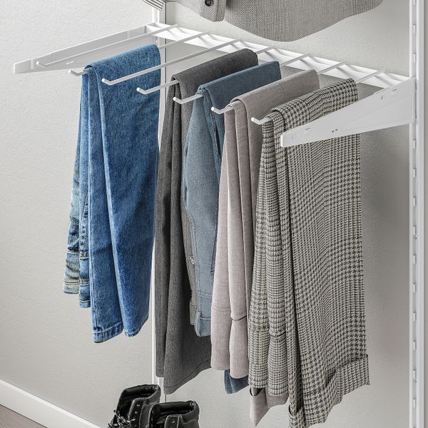 Гардероб, комбинация, белый 62x40x201 см IKEA BOAXEL БОАКСЕЛЬ 793.323.65 - фото 4