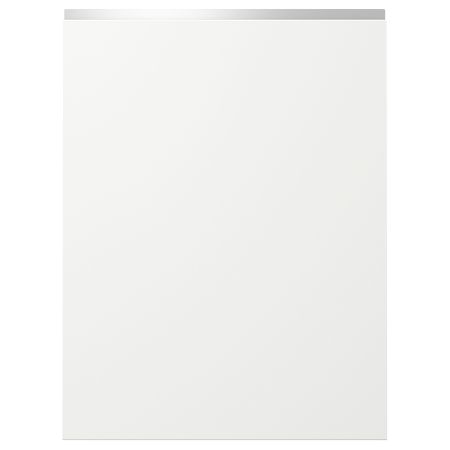 Фронтальная панель для посудомоечной машины НОДСТА, белый, алюминий (60x80 см)