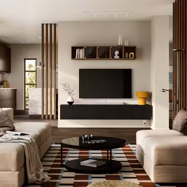 BESTÅ Тумба под ТВ, с дверцами - фото 2