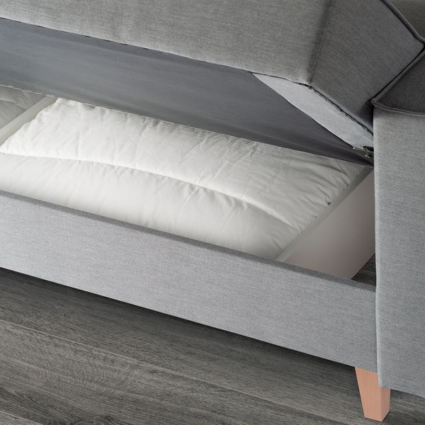 3-местный диван-кровать, Книса светло-серый IKEA ASKESTA АСКЕСТА 804.508.00 - фото 6