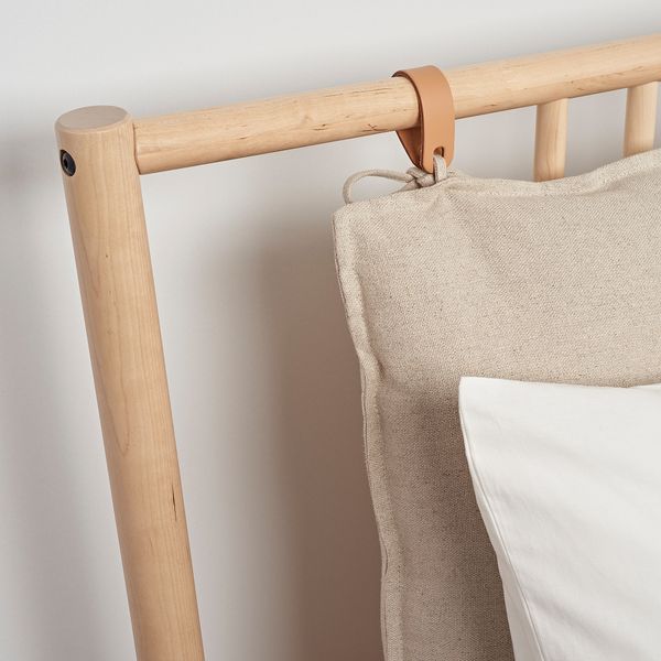 Каркас кровати, береза, березовый шпон, Lindbåden, 140x200 см IKEA BJÖRKSNÄS 395.016.85 - фото 8