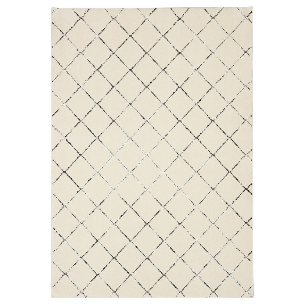 Ковер, белый, бежевый 140x200 см IKEA ARNAGER АРНАГЕР 404.271.33 - фото 1