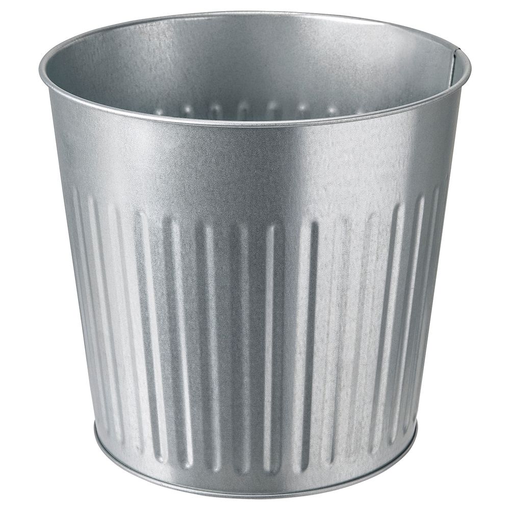 Кашпо, для дома, улицы оцинковка 19 см IKEA ЦИТРОНМЕЛИСС 304.644.99 - фото 1